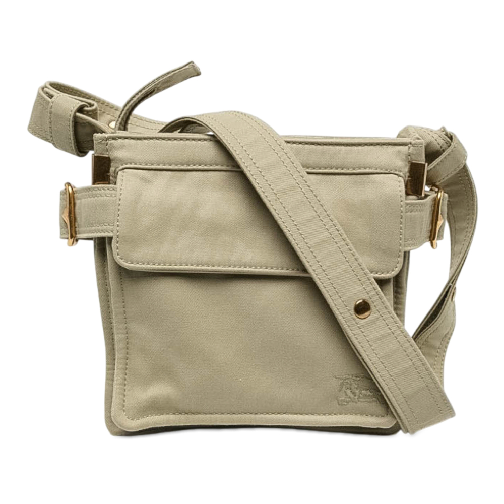 Pre-Loved Burberry Mini Nylon Trench Phone Crossbody